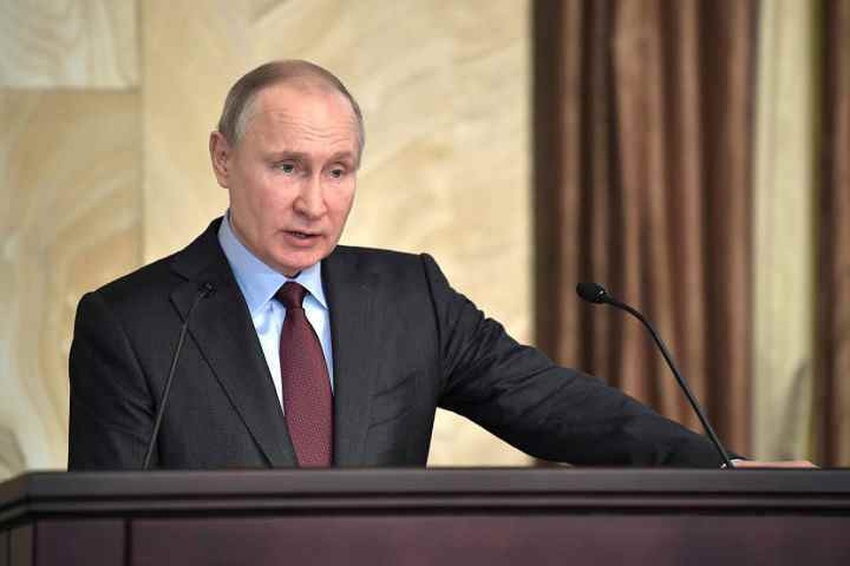 Президент РФ Владимир Путин