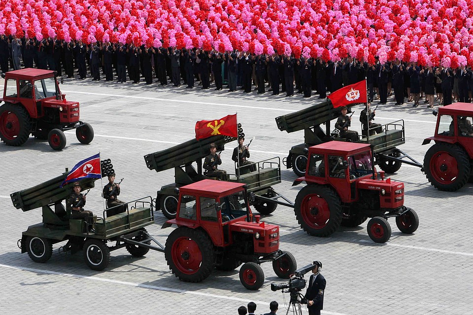 Военный парад в КНДР
