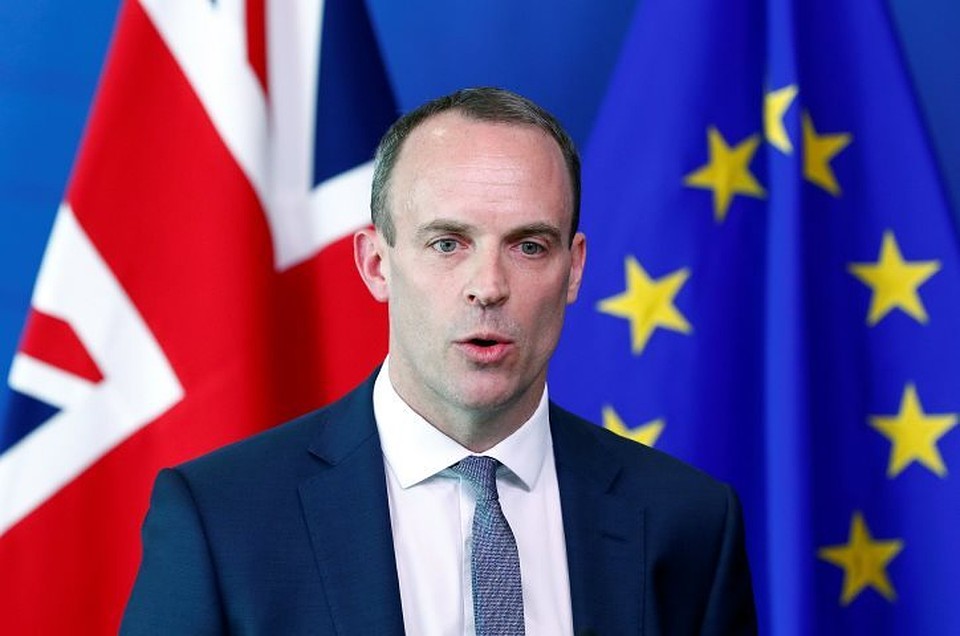 Министр Соединенного Королевства по вопросам Brexit Доминик Рааб