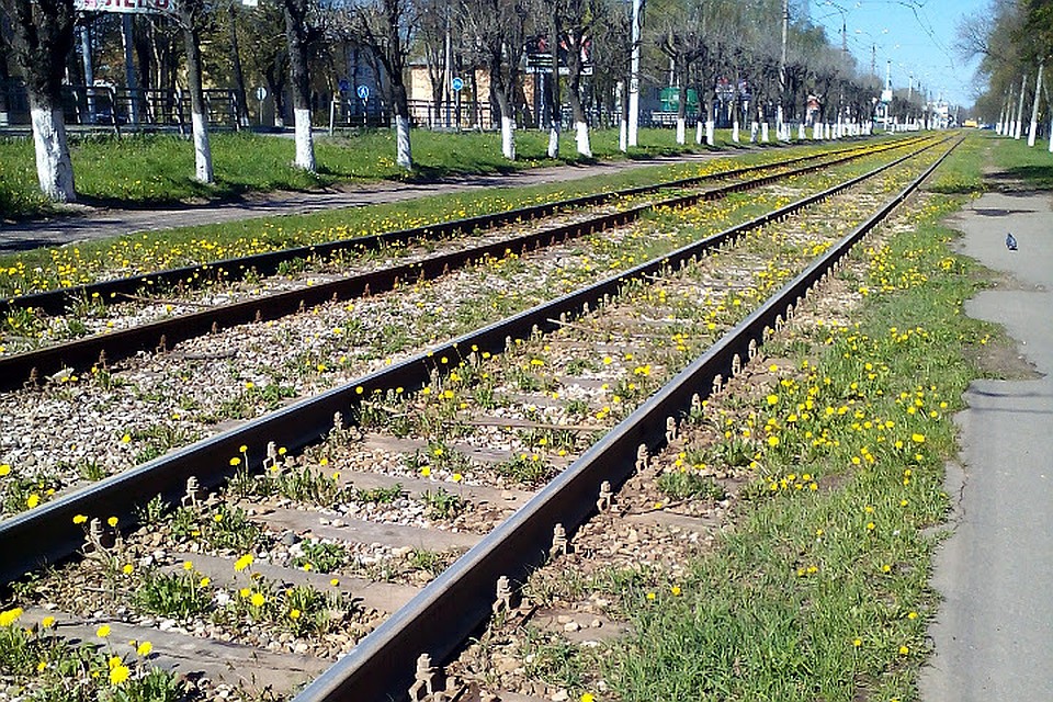 Рельсы в Твери пытаются привести в хорошее состояние