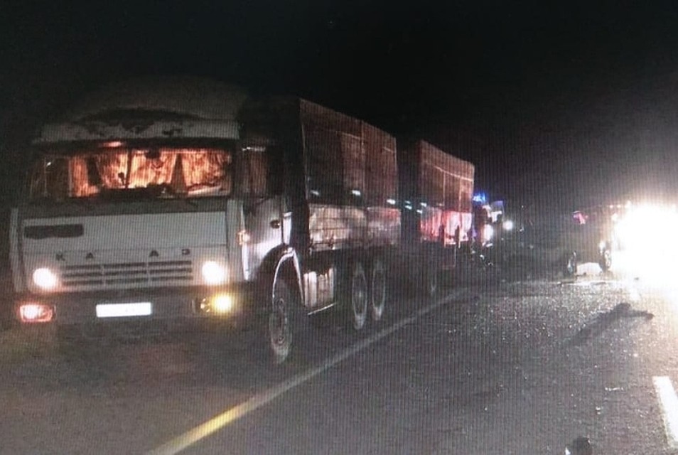 Авария случилась в ночь на 1 августа. Фото: ГУ МВД России по РО.