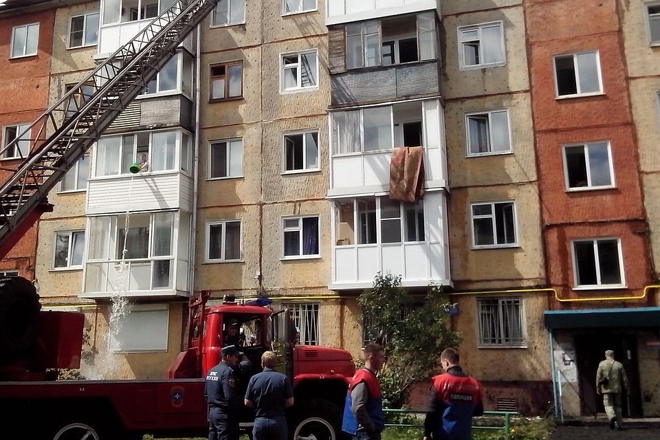 Большинство квартир в доме пострадали от воды