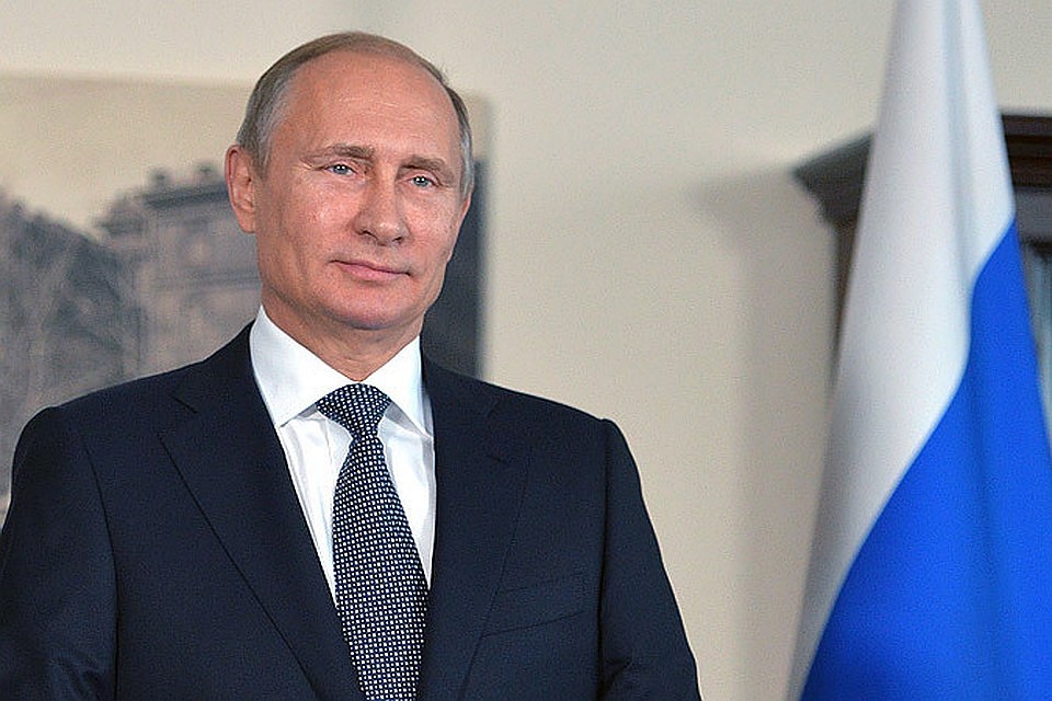 Владимир Путин поздравил белгородцев с праздником