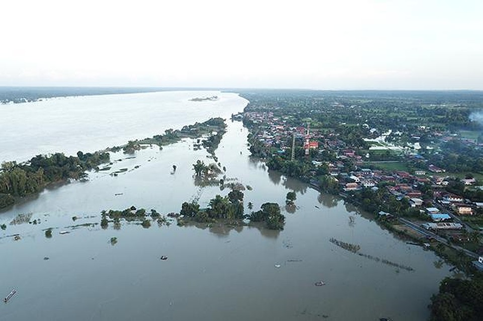 Из-за наводнений в в Таиланде пострадало более 70 тысяч человек. Фото: bangkokpost.com