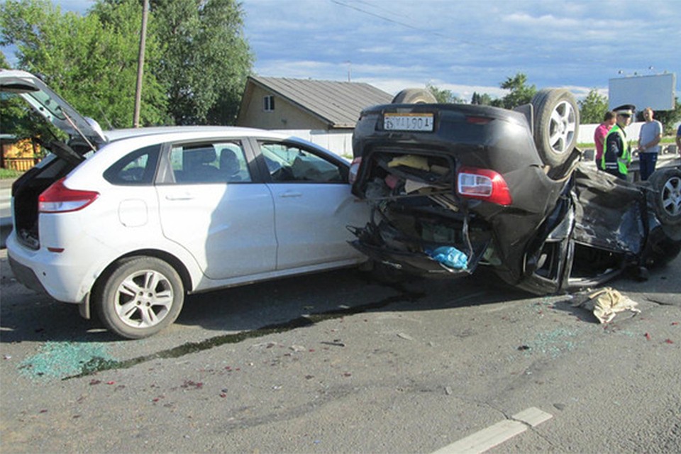 Подробности аварии на Советском тракте: пострадали 4 человека. Фото: УГИБДД по Кировской области