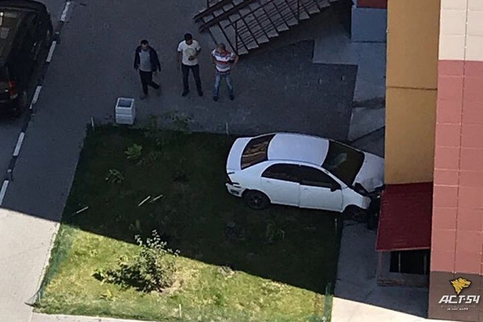 После аварии парнишка сбежал с места ДТП.