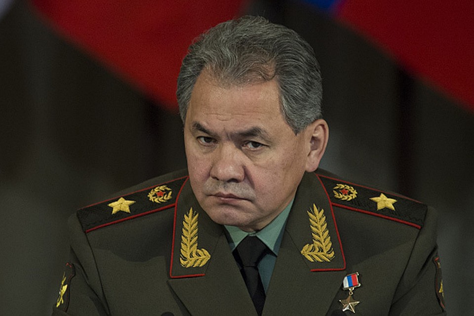 Министр обороны России генерал армии Сергей Шойгу