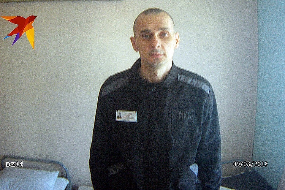 Олег Сенцов. Фото: пресс-служба уполномоченного по правам человека в РФ