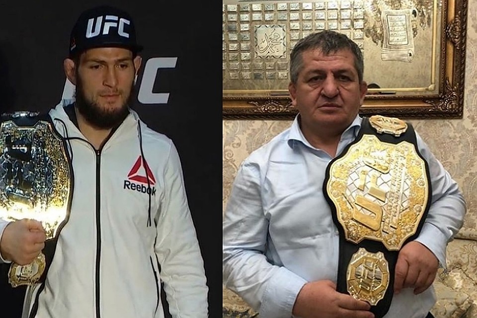Отец и тренер бойца UFC Хабиба Нурмагомедова. Фото: страница в социальных сетях героя публикации