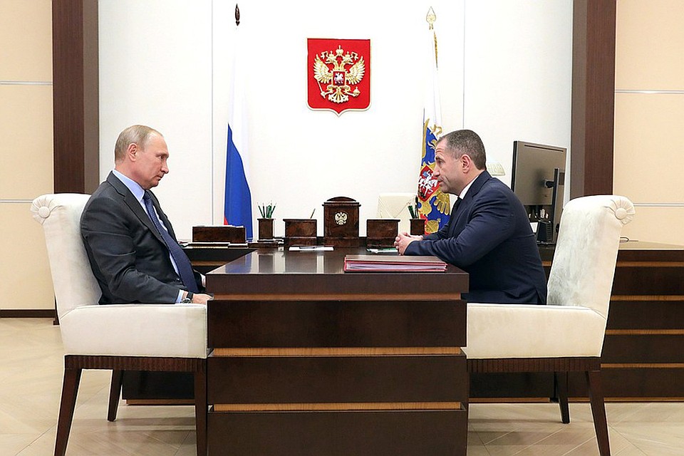 24 августа Владимир Путин встретился с Михаилом Бабичем в Кремле. Фото: kremli.ru