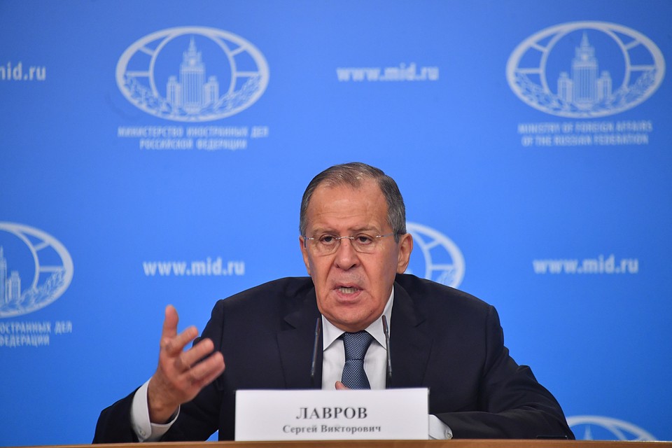 Глава МИД РФ Сергей Лавров.