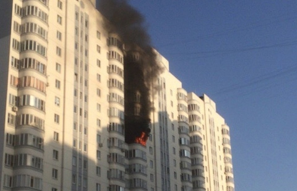 При пожаре никто не пострадал