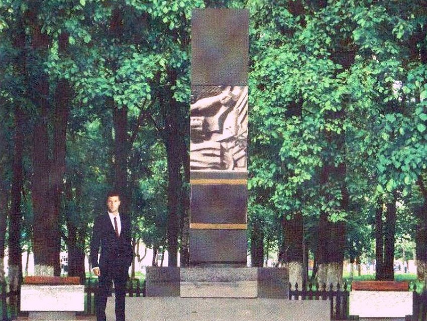 Проект памятника. Фото предоставлено Дмитрием Бортниковым.