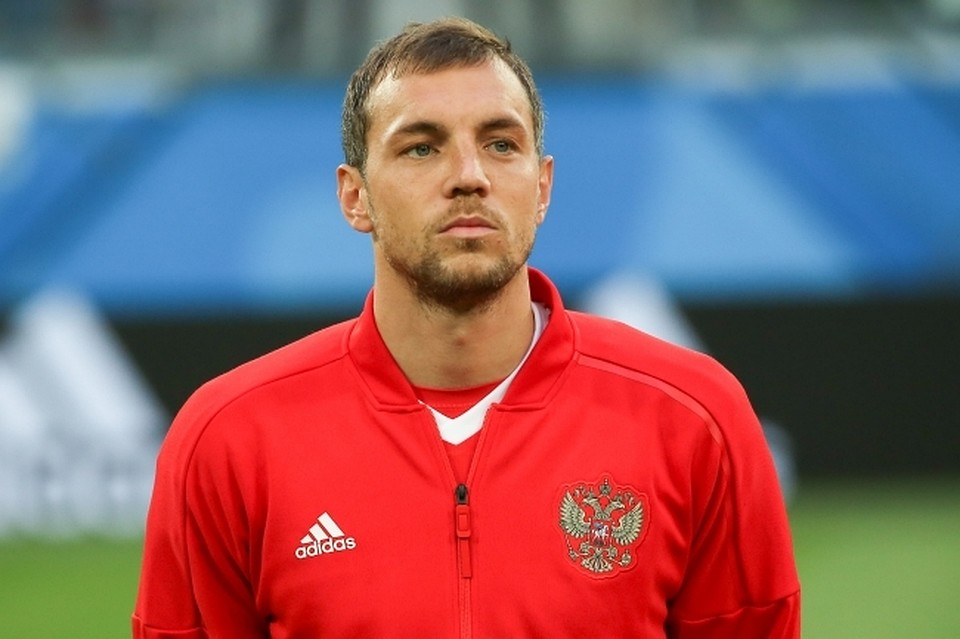 Игрок сборной России Артем Дзюба