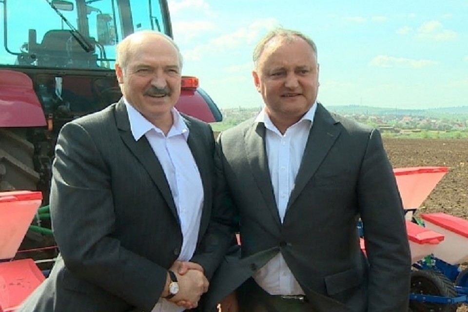Александр Лукашенко и Игорь Додон.