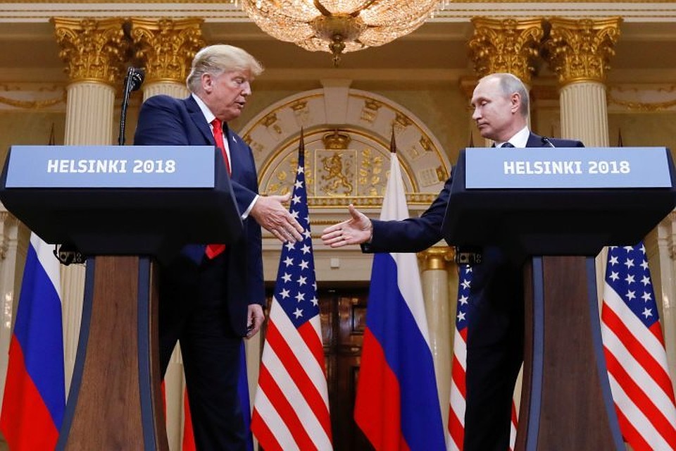 Первые полноформатные переговоры президентов РФ и США Владимира Путина и Дональда Трампа прошли в Хельсинки 16 июля