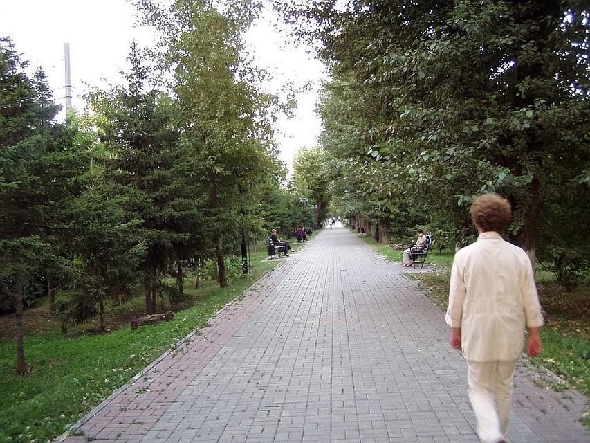 В Томске продолжается благоустройство проспекта Кирова.