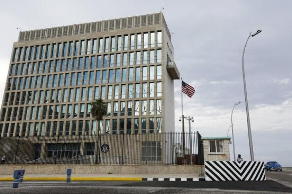 Здание посольство США в Гаване