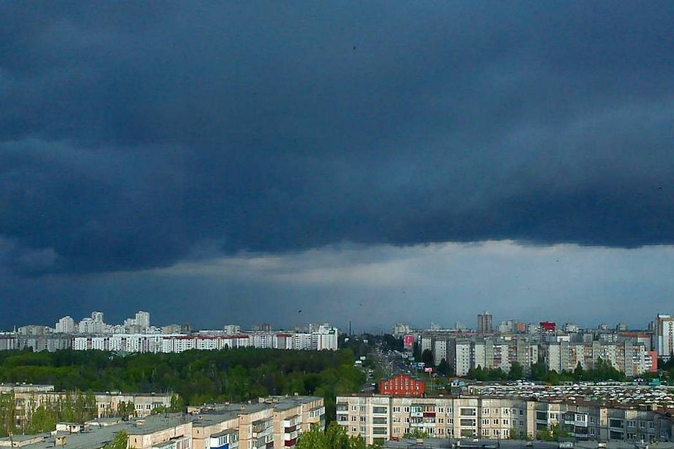 В Липецк приходят дожди
