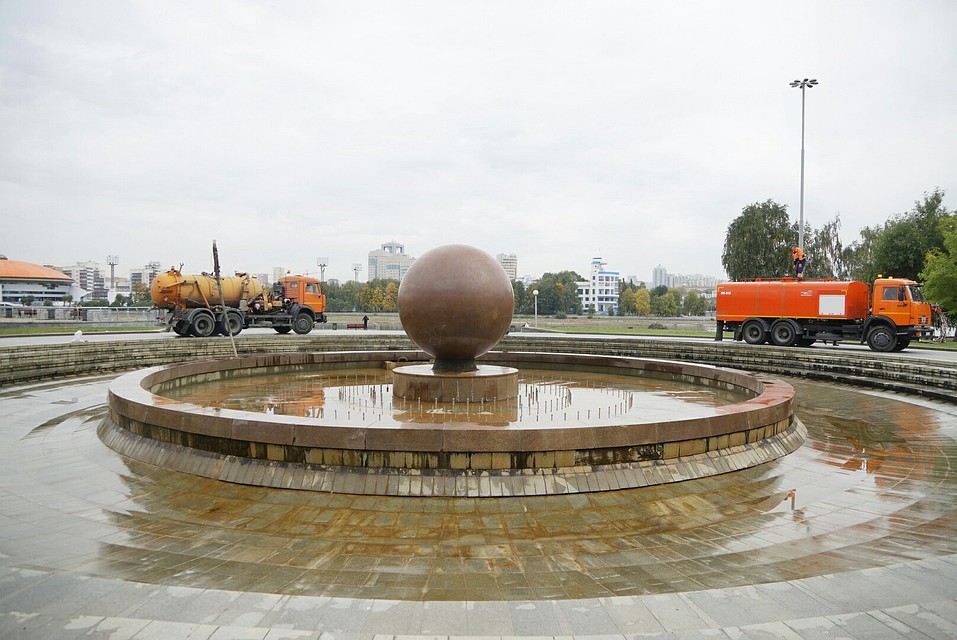 Вновь городские фонтаны заработают в начале мая