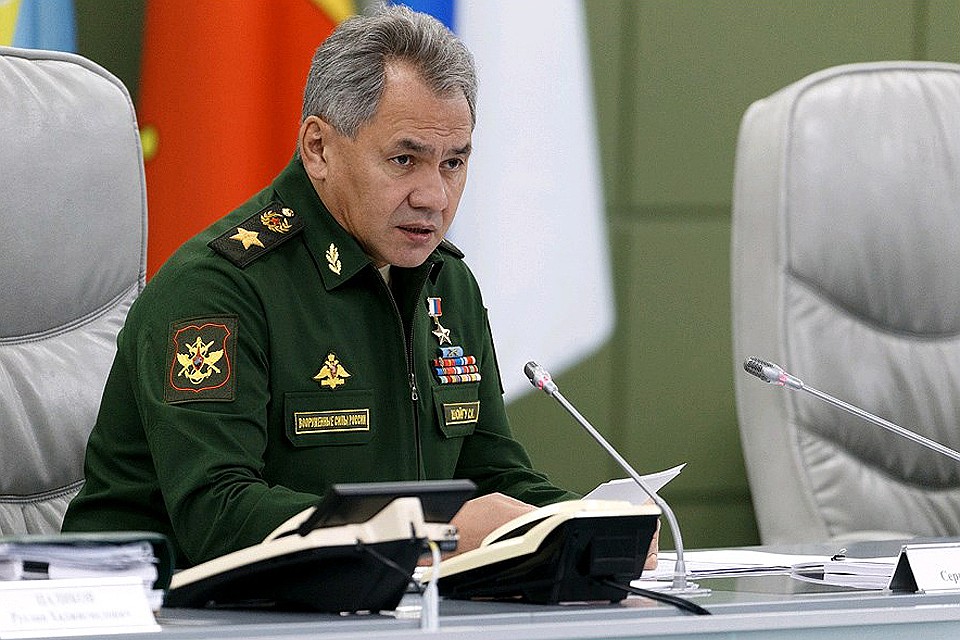 Министр обороны РФ Сергей Шойгу.