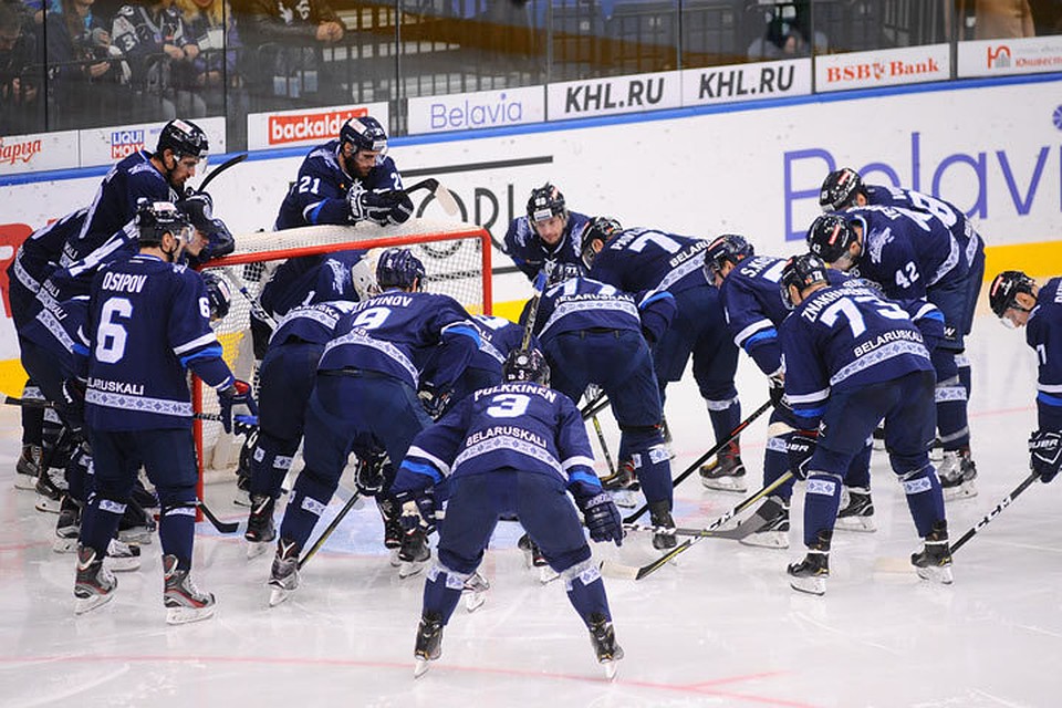 "Динамо" продолжает решать игровые проблемы. Фото: hcdinamo.by