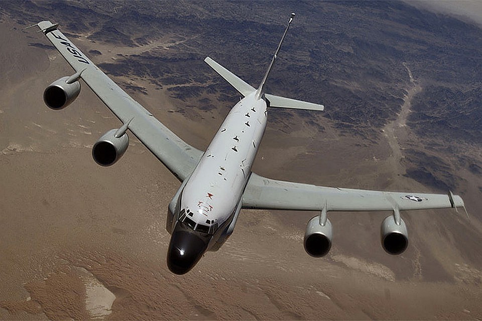 Американский самолет-разведчик RC-135. Фото: WIKIPEDIA