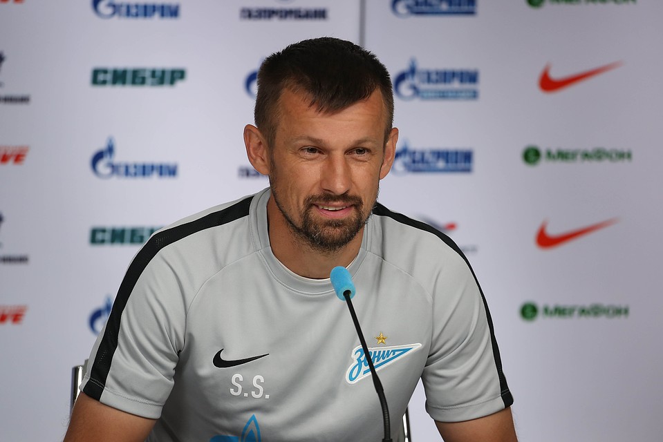 главный тренер "Зенита" Сергей Семак