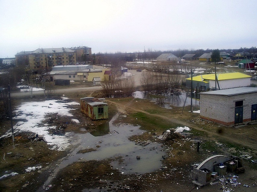 Поселок Кожва, где произошла трагедия. Источник фото: "ВКонтакте"
