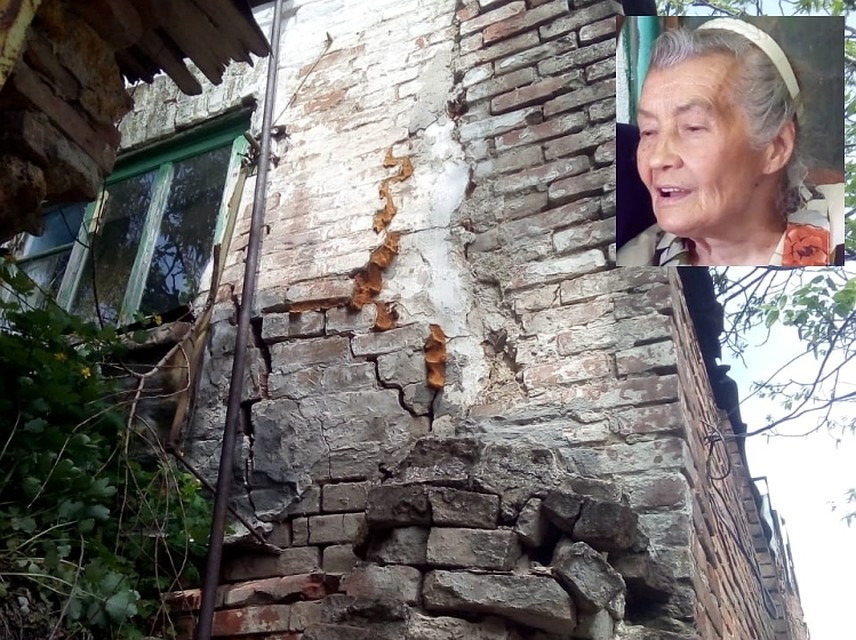 88-летняя пенсионерка с ужасом ждет зимы.