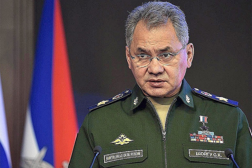 Министр обороны РФ генерал армии Сергей Шойгу