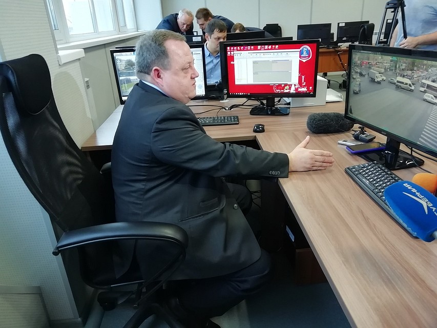 Здесь находится центр управления перевозками