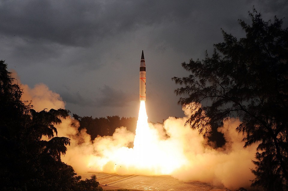 В Индии испытали баллистическую ракету Agni-I