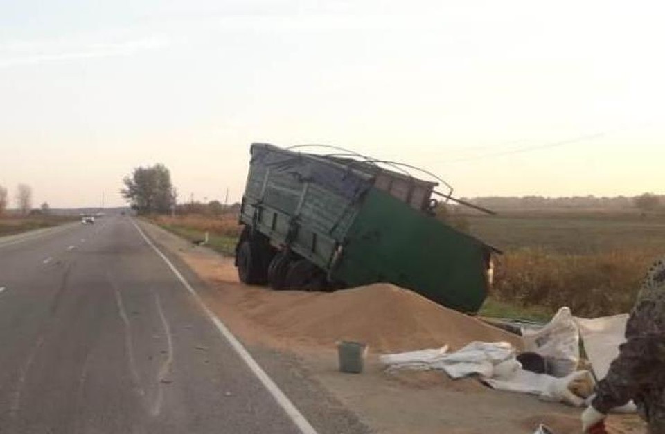 В Крымском районе произошла авария