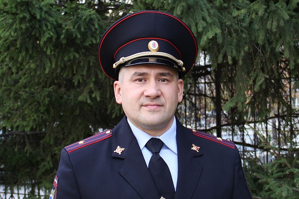Майор полиции Евгений Червонный.
