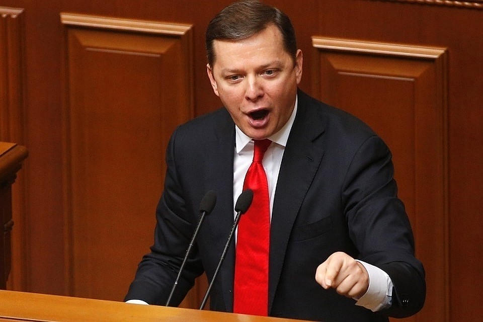 Лидер Радикальной партии Украины Олег Ляшко