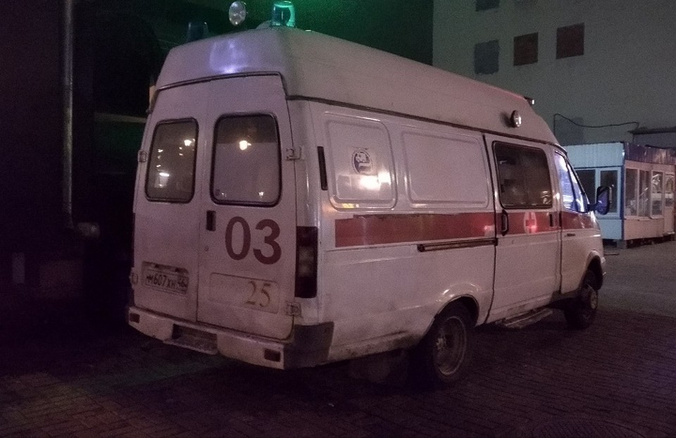 Женщину с травмами доставили в больницу