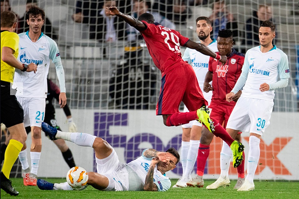 Бордо - Зенит 8 ноября 2018 года: Обзор матча. Фото: fc-zenit.ru