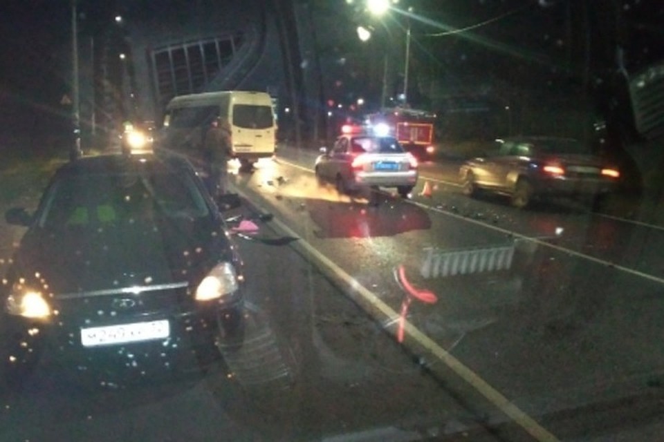 Под Брянском в аварию попал микроавтобус с детьми-музыкантами из Могилева. Фото с сайта bryansktoday.ru