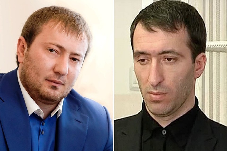 Исполнительный директор АО «Ставропольгоргаз» Руслан Агоев и убийца Расул Аджиев. Фото: пресс-служба АО «Ставропольгоргаз»