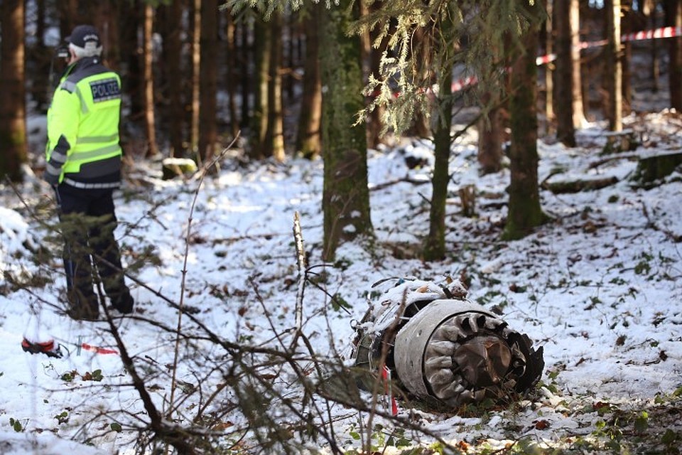 В Германии столкнулись два самолета