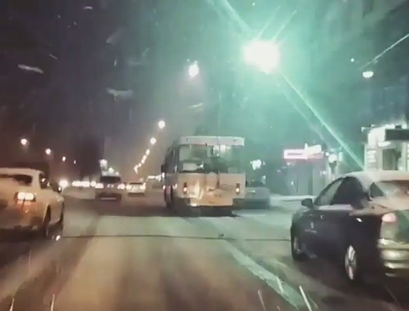 Стоп-кадр из видео паблика @rostov_roads в Instagram.