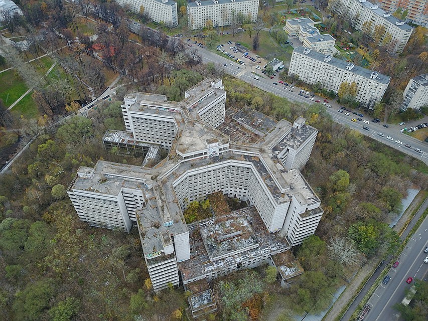 Ховринская заброшенная больница