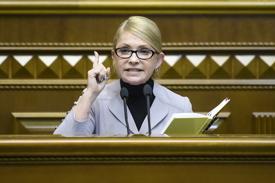Тимошенко сообщила, что украинцы в шоке из-за военного положения