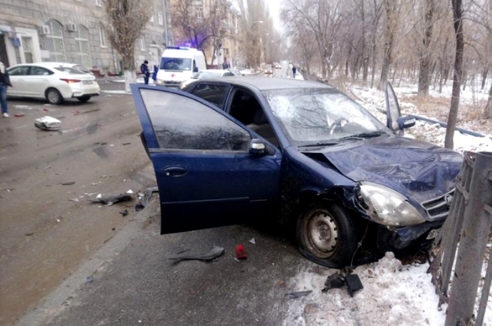 ДТП произошло на малом проспекте.