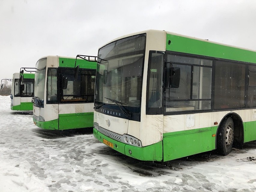 Три первых автобуса из Москвы прибыли в Смоленск. ФОТО: МУП «Автоколонна-1308».
