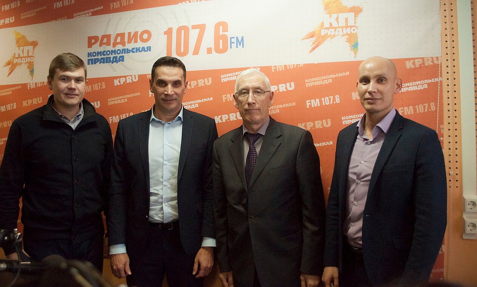 Иван Маринин, Дмитрий Сурнин, Павел Безматерных и Сергей Пермяков