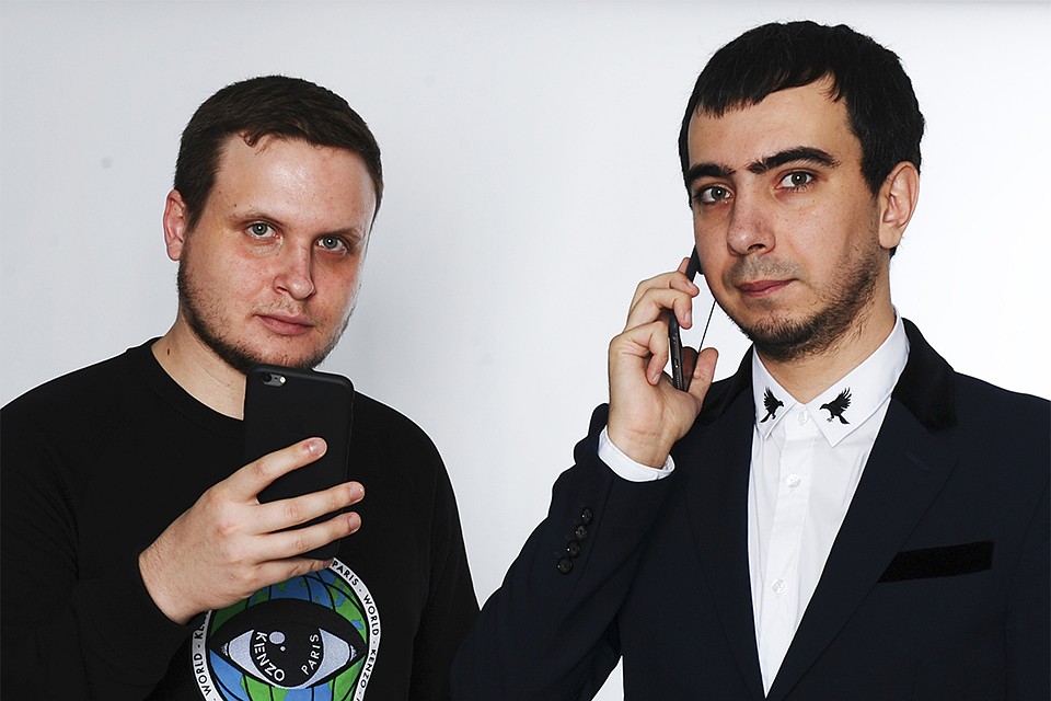 Пранкеры Вован и Лексус (Владимир Кузнецов и Алексей Столяров).