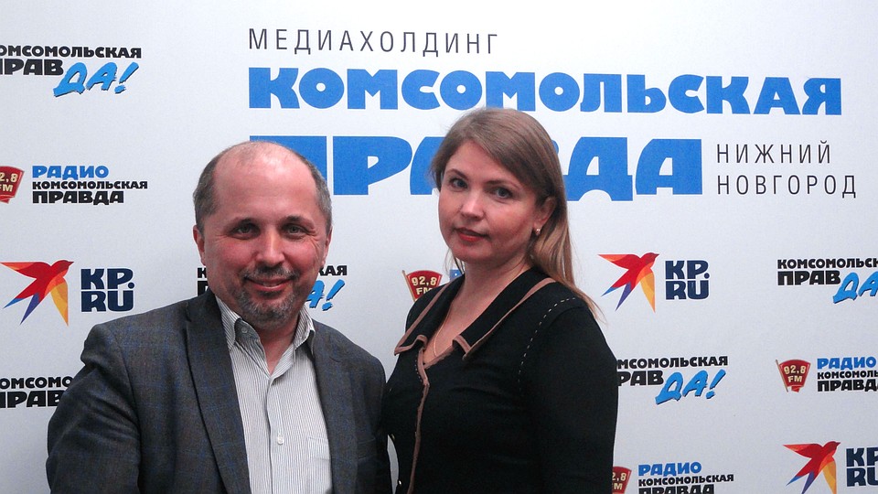 директор по развитию ГК «Кварц» Александр Островский и президент Нижегородской Гильдии Сертифицированных Риэлторов Елена Соколова