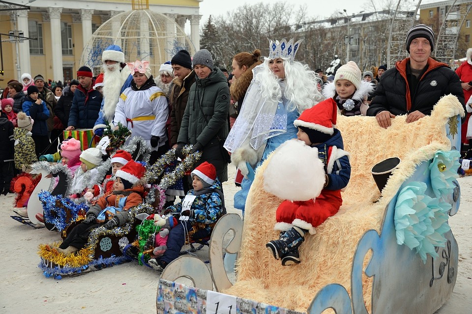 Парад санок